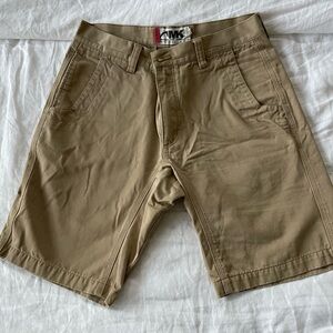 Mountain Khakis Men's Tan Flat Front Shorts